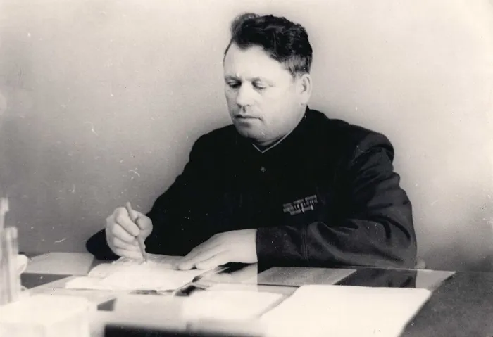 Черников Сергей Васильевич, председатель Белореченского райисполкома. 1950-е гг.